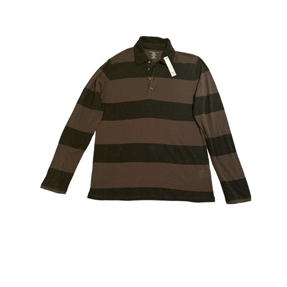 Majestic Filatures Homme Long Sleeve Polo Shirt - Picture 6 of 7